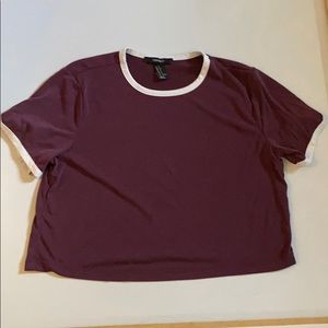 Purple Crop Top